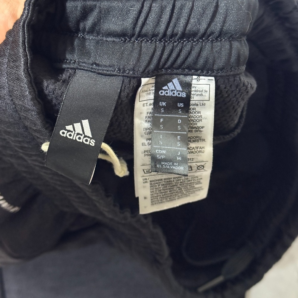 Adidas‎ Climawarm Mens Track Pants Black Elastic Waist Straight Leg Activewear S - Picture 13 of 16